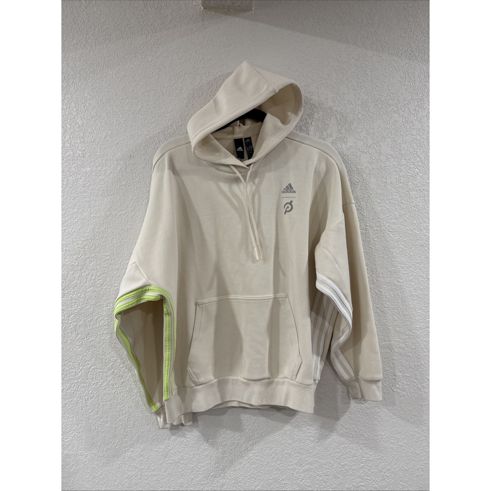 Adidas Peloton Hoodie Cream Colored Size Medium